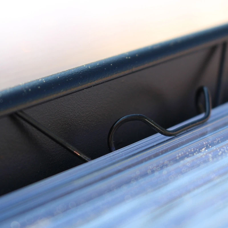 Serre De Jardin Uranus 6,7m² En Alu Noir Et Panneaux De PC 4mm - Vitavia 6 Serre De Jardin Uranus 6,7m² En Alu Noir Et Panneaux De PC 4mm - Vitavia – Image 4