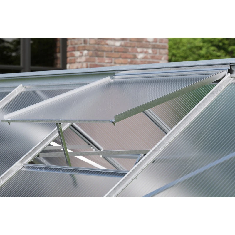 Serre De Jardin Uranus 8,3m² En Alu Anodisé Et Panneaux De PC 4mm - Vitavia 5 Serre De Jardin Uranus 8,3m² En Alu Anodisé Et Panneaux De PC 4mm - Vitavia – Image 3