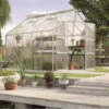 Serre De Jardin Uranus 8,3m² En Alu Anodisé Et Panneaux De PC 6mm - Vitavia -Jardin Serre Boutique serre de jardin uranus 83m en alu anodise et panneaux de pc 6mm vitavia