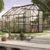 Serre De Jardin Uranus 8,3m² En Alu Noir Et Panneaux De PC 4mm - Vitavia -Jardin Serre Boutique serre de jardin uranus 83m en alu noir et panneaux de pc 4mm vitavia