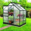 Serre De Jardin Venus 2,5m² En Aluminium émeraude Et Panneaux De Polycarbonate 4mm - Vitavia -Jardin Serre Boutique serre de jardin venus 25m en aluminium emeraude et panneaux de polycarbonate 4mm vitavia