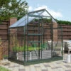 Serre De Jardin Venus 2,5m² En Aluminium émeraude Et Verre De Sécurité 3mm - Vitavia -Jardin Serre Boutique serre de jardin venus 25m en aluminium emeraude et verre de securite 3mm vitavia