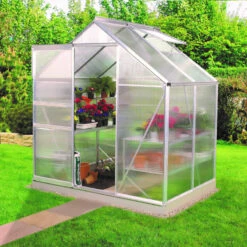 Serre De Jardin Venus 2,5m² En Aluminium Et Panneaux De Polycarbonate 6mm - Vitavia -Jardin Serre Boutique serre de jardin venus 25m en aluminium et panneaux de polycarbonate 6mm vitavia 1