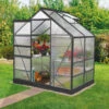 Serre De Jardin Venus 2,5m² En Aluminium Noir Et Polycarbonate 6mm - Vitavia -Jardin Serre Boutique serre de jardin venus 25m en aluminium noir et polycarbonate 6mm vitavia