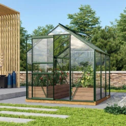 Serre De Jardin Venus 3,8m² En Aluminium émeraude Et Verre De Sécurité 3mm - Vitavia 11 Serre De Jardin Venus 3,8m² En Aluminium émeraude Et Verre De Sécurité 3mm - Vitavia -Jardin Serre Boutique serre de jardin venus 38m en aluminium emeraude et verre de securite 3mm vitavia 3