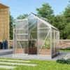 Serre De Jardin Venus 3,8m² En Aluminium Et Panneaux De Polycarbonate 6mm - Vitavia -Jardin Serre Boutique serre de jardin venus 38m en aluminium et panneaux de polycarbonate 6mm vitavia