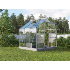 Serre De Jardin Venus 3,8m² En Aluminium Et Verre De Sécurité 3mm - Vitavia -Jardin Serre Boutique serre de jardin venus 38m en aluminium et verre de securite 3mm vitavia 2