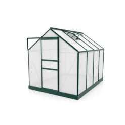 Serre De Jardin Venus 5m² En Aluminium émeraude Et Polycarbonate 6mm - Vitavia -Jardin Serre Boutique serre de jardin venus 5m en aluminium emeraude et polycarbonate 6mm vitavia 3