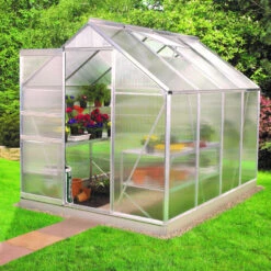 Serre De Jardin Venus 5m² En Aluminium Et Panneaux De Polycarbonate 6mm - Vitavia -Jardin Serre Boutique serre de jardin venus 5m en aluminium et panneaux de polycarbonate 6mm vitavia 2