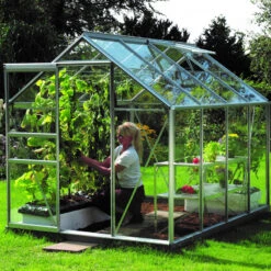 Serre De Jardin Venus 5m² En Aluminium Et Verre De Sécurité 3mm - Vitavia -Jardin Serre Boutique serre de jardin venus 5m en aluminium et verre de securite 3mm vitavia 2