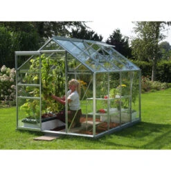 Serre De Jardin Venus 5m² En Aluminium Et Verre De Sécurité 3mm - Vitavia -Jardin Serre Boutique serre de jardin venus 5m en aluminium et verre de securite 3mm vitavia 6