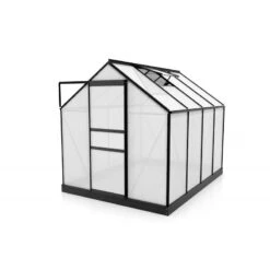 Serre De Jardin Venus 5m² En Aluminium Noir Et Polycarbonate 6mm - Vitavia -Jardin Serre Boutique serre de jardin venus 5m en aluminium noir et polycarbonate 6mm vitavia 5