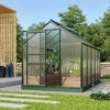 Serre De Jardin Venus 6,2m² En Aluminium émeraude Et Polycarbonate 4mm - Vitavia -Jardin Serre Boutique serre de jardin venus 62m en aluminium emeraude et polycarbonate 4mm vitavia