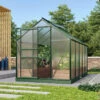 Serre De Jardin Venus 6,2m² En Aluminium émeraude Et Polycarbonate 6mm - Vitavia -Jardin Serre Boutique serre de jardin venus 62m en aluminium emeraude et polycarbonate 6mm vitavia