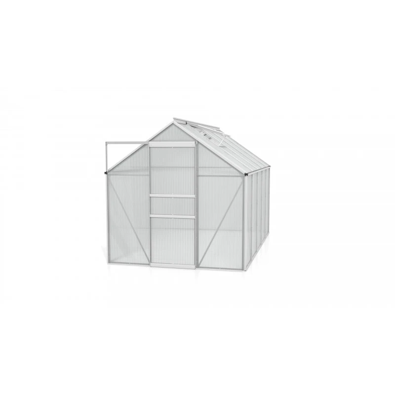 Serre De Jardin Venus 6,2m² En Aluminium Et Panneaux De Polycarbonate 4mm - Vitavia 14 Serre De Jardin Venus 6,2m² En Aluminium Et Panneaux De Polycarbonate 4mm - Vitavia – Image 12