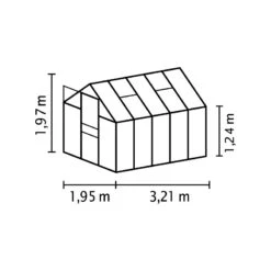 Serre De Jardin Venus 6,2m² En Aluminium Et Panneaux De Polycarbonate 4mm - Vitavia 17 Serre De Jardin Venus 6,2m² En Aluminium Et Panneaux De Polycarbonate 4mm - Vitavia -Jardin Serre Boutique serre de jardin venus 62m en aluminium et panneaux de polycarbonate 4mm vitavia 2