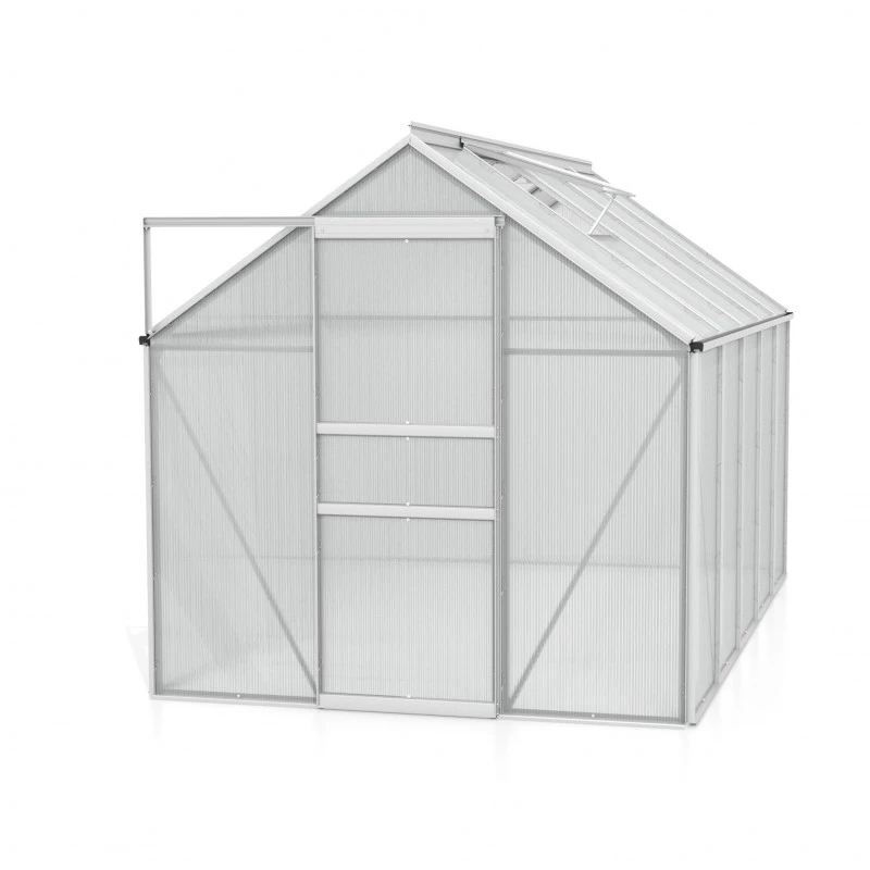 Serre De Jardin Venus 6,2m² En Aluminium Et Panneaux De Polycarbonate 4mm - Vitavia 7 Serre De Jardin Venus 6,2m² En Aluminium Et Panneaux De Polycarbonate 4mm - Vitavia – Image 5