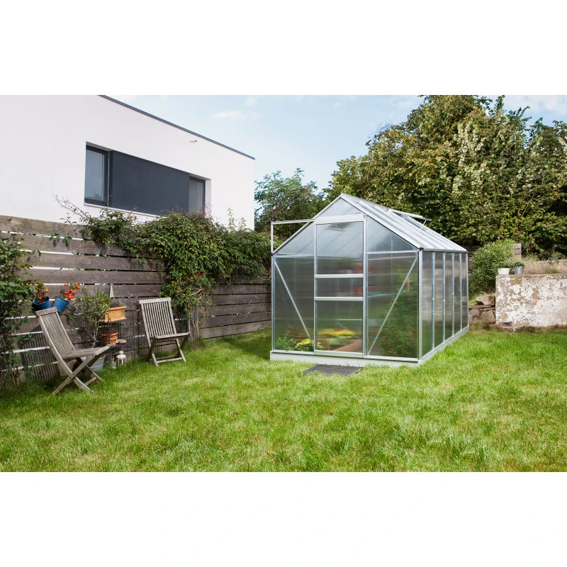 Serre De Jardin Venus 6,2m² En Aluminium Et Panneaux De Polycarbonate 4mm - Vitavia 11 Serre De Jardin Venus 6,2m² En Aluminium Et Panneaux De Polycarbonate 4mm - Vitavia – Image 9