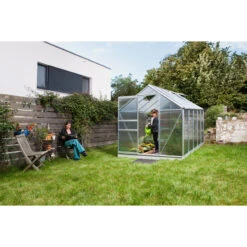 Serre De Jardin Venus 6,2m² En Aluminium Et Panneaux De Polycarbonate 6mm - Vitavia -Jardin Serre Boutique serre de jardin venus 62m en aluminium et panneaux de polycarbonate 6mm vitavia 8