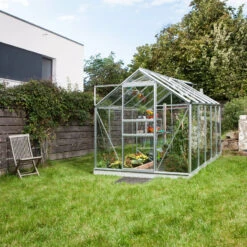 Serre De Jardin Venus 6,2m² En Aluminium Et Verre De Sécurité 3mm - Vitavia -Jardin Serre Boutique serre de jardin venus 62m en aluminium et verre de securite 3mm vitavia 4
