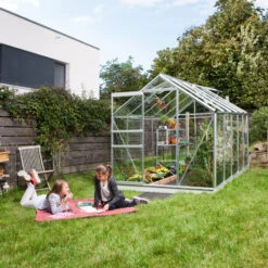 Serre De Jardin Venus 6,2m² En Aluminium Et Verre De Sécurité 3mm - Vitavia -Jardin Serre Boutique serre de jardin venus 62m en aluminium et verre de securite 3mm vitavia 8
