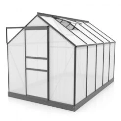 Serre De Jardin Venus 6,2m² En Aluminium Noir Et Polycarbonate 6mm - Vitavia -Jardin Serre Boutique serre de jardin venus 62m en aluminium noir et polycarbonate 6mm vitavia 2