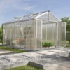 Serre De Jardin Zeus Comfort 11,9m² En Alu Anodisé Et Polycarbonate 10mm - Vitavia -Jardin Serre Boutique serre de jardin zeus comfort 119m en alu anodise et polycarbonate 10mm vitavia
