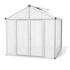 Serre De Jardin Zeus Comfort 6,2m² En Alu Anodisé Et Polycarbonate 10mm - Vitavia -Jardin Serre Boutique serre de jardin zeus comfort 62m en alu anodise et polycarbonate 10mm vitavia 2