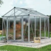 Serre De Jardin Zeus Comfort 8,1m² En Alu Anodisé Et Polycarbonate 16mm - Vitavia