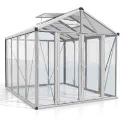 Serre De Jardin Zeus Comfort 8,1m² En Alu Anodisé Et Vitrage Combiné - Vitavia 6 Serre De Jardin Zeus Comfort 8,1m² En Alu Anodisé Et Vitrage Combiné - Vitavia -Jardin Serre Boutique serre de jardin zeus comfort 81m en alu anodise et vitrage combine vitavia 1