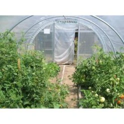 Serre De Jardinage Optimum 16,65m² En PE 200µ Serres Tonneau