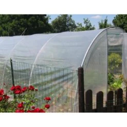 Serre De Jardinage Optimum 22,2m² En PE 200µ Serres Tonneau