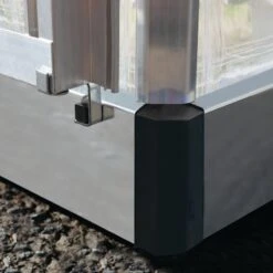 Serre En Alu Et Polycarbonate Transparent 2,3m² Harmony Silver Palram - Canopia -Jardin Serre Boutique serre en alu et polycarbonate transparent 23m harmony silver palram 7