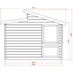 Serre En Bois Massif 28mm - 8,91m² Toit Gradin SOLID -Jardin Serre Boutique serre en bois massif 28mm 921m toit gradin solid 13