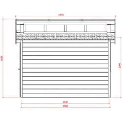 Serre En Bois Massif 28mm - 8,91m² Toit Gradin SOLID -Jardin Serre Boutique serre en bois massif 28mm 921m toit gradin solid 14