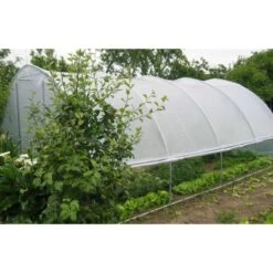 Serre Gothique Avec Aérations 4,5x6m En Polyéthylène Transparent De 200µ Serres Tonneau -Jardin Serre Boutique serre gothique avec aerations 45x6m en pvc arme 300 serres tonneau 2
