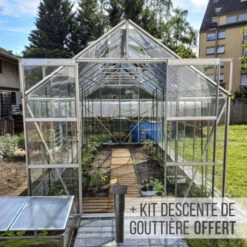 Serre Laurus Uranus 12,90m² En Aluminium Naturel Et Verre Trempé 3mm + Embase Incluse - Natura Lams 38 Serre Laurus Uranus 12,90m² En Aluminium Naturel Et Verre Trempé 3mm + Embase Incluse - Natura Lams -Jardin Serre Boutique serre laurus uranus 1290m en aluminium naturel et verre trempe 3mm embase incluse natura lams 17