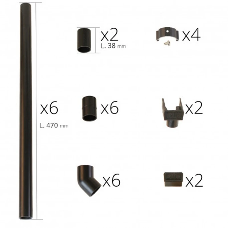 Serre Laurus Uranus 12,90m² En Aluminium Naturel Et Verre Trempé 3mm + Embase Incluse - Natura Lams 11 Serre Laurus Uranus 12,90m² En Aluminium Naturel Et Verre Trempé 3mm + Embase Incluse - Natura Lams – Image 9