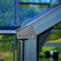 Serre Orangerie Anthracite En Verre Trempé 15,1m² - Juliana -Jardin Serre Boutique serre orangerie anthracite en verre trempe 151m juliana 10