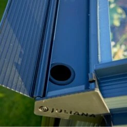 Serre Orangerie Anthracite En Verre Trempé 15,1m² - Juliana -Jardin Serre Boutique serre orangerie anthracite en verre trempe 151m juliana 11