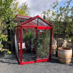 Serre Piccolo 3,56m² En Aluminium Laqué Et Verre De Sécurité 4mm – ACD -Jardin Serre Boutique serre piccolo 356 en aluminium laque et verre de securite 4mm acd 10