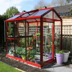 Serre Piccolo 3,56m² En Aluminium Laqué Et Verre De Sécurité 4mm – ACD -Jardin Serre Boutique serre piccolo 356 en aluminium laque et verre de securite 4mm acd 14