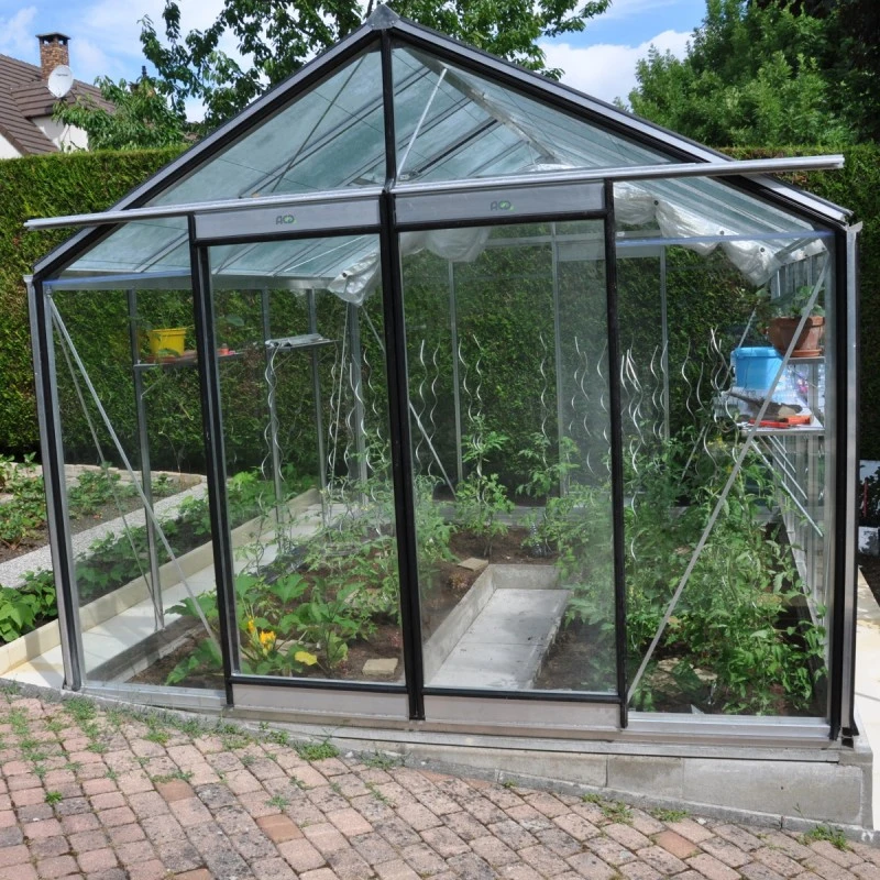 Serre De Jardin R305 Prestige Grow 11,35m² En Aluminium Et Verre Trempé – ACD 9 Serre De Jardin R305 Prestige Grow 11,35m² En Aluminium Et Verre Trempé – ACD – Image 7