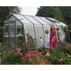 Serre De Jardin S106H Prestige Grow 13,62m² En Aluminium Et Verre Trempé – ACD -Jardin Serre Boutique serre s106 prestige grow 1362m en aluminium anodise et verre trempe acd 7