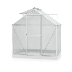 Serre Triton 2,5m² En Aluminium Et Panneaux De Polycarbonate 4mm - Vitavia -Jardin Serre Boutique serre triton 25m en aluminium et panneaux de polycarbonate 4mm vitavia 1