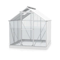 Serre Triton 3,8m² En Aluminium Et Panneaux De Verre De Sécurité De 3mm - Vitavia -Jardin Serre Boutique serre triton 38m en aluminium et panneaux de verre de securite de 3mm vitavia 2