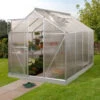 Serre Triton 5m² En Aluminium Et Panneaux De Polycarbonate 4mm - Vitavia -Jardin Serre Boutique serre triton 5m en aluminium et panneaux de polycarbonate 4mm vitavia