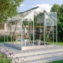 Serre Triton 5m² En Aluminium Et Panneaux De Verre De Sécurité De 3mm - Vitavia 7 Serre Triton 5m² En Aluminium Et Panneaux De Verre De Sécurité De 3mm - Vitavia -Jardin Serre Boutique serre triton 5m en aluminium et panneaux de verre de securite de 3mm vitavia 1