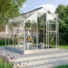 Serre Triton 5m² En Aluminium Et Panneaux De Verre De Sécurité De 3mm - Vitavia 2 Serre Triton 5m² En Aluminium Et Panneaux De Verre De Sécurité De 3mm - Vitavia -Jardin Serre Boutique serre triton 5m en aluminium et panneaux de verre de securite de 3mm vitavia