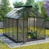 Serre Triton 5m² En Aluminium Noir Et Panneaux De Polycarbonate 4mm - Vitavia 2 Serre Triton 5m² En Aluminium Noir Et Panneaux De Polycarbonate 4mm - Vitavia -Jardin Serre Boutique serre triton 5m en aluminium noir et panneaux de polycarbonate 4mm vitavia